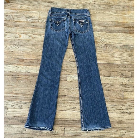 Hudson Jeans Denim - Hudson Low-Rise bootcut women's jeans size 26 flap pocket denim